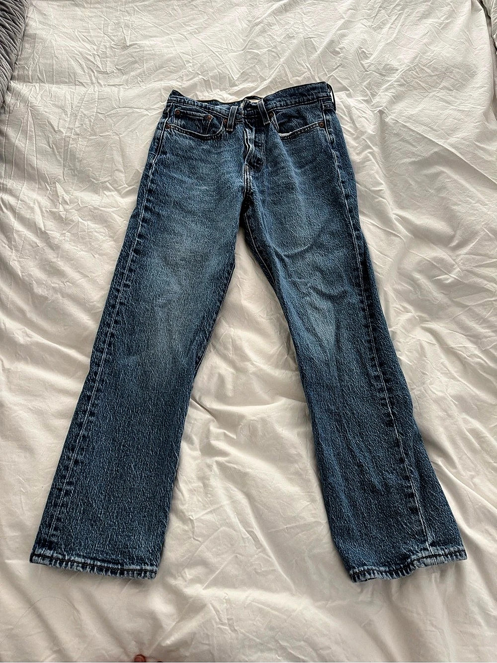 Levi's Wedgie Straight Ankle Straight Leg Jeans Waist 27